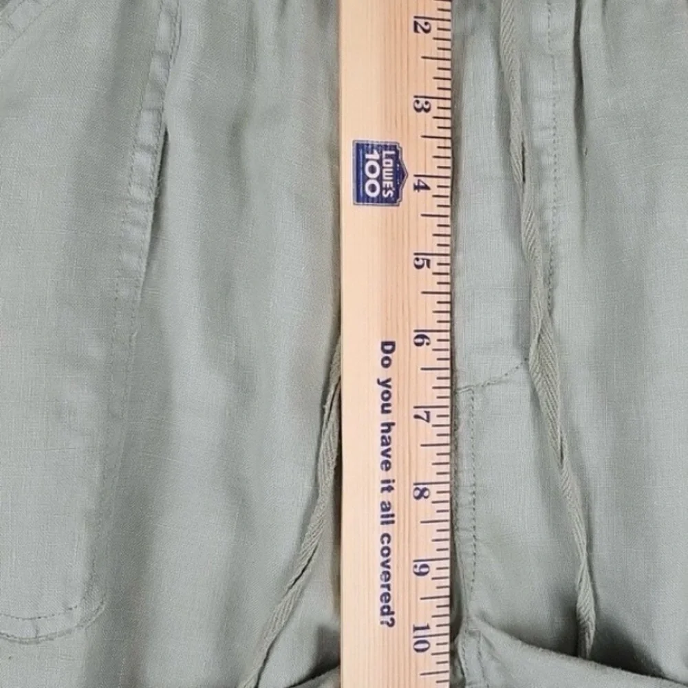 Nicole Miller Light Olive Cargo Joggers - Picture 2 of 6